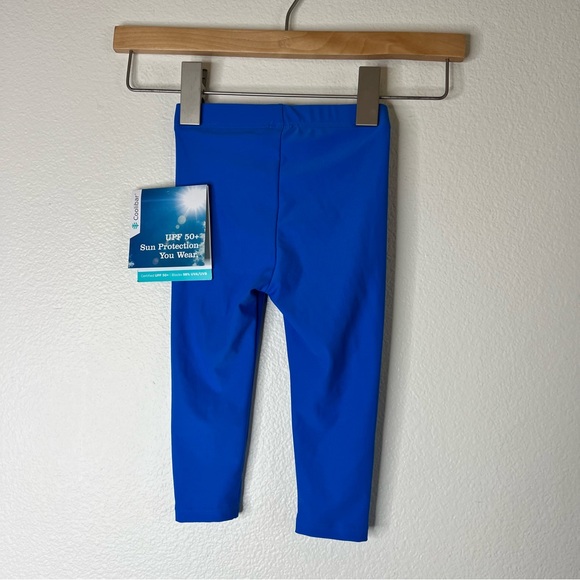 Coolibar 12M-18M Blue Leggings SPF50+ - Picture 3 of 4